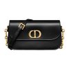 디올 30 몽테인 에비뉴 백 박스 카프스킨 블랙 M9260UMOA-M900 #22.5*6.5*12.5cm