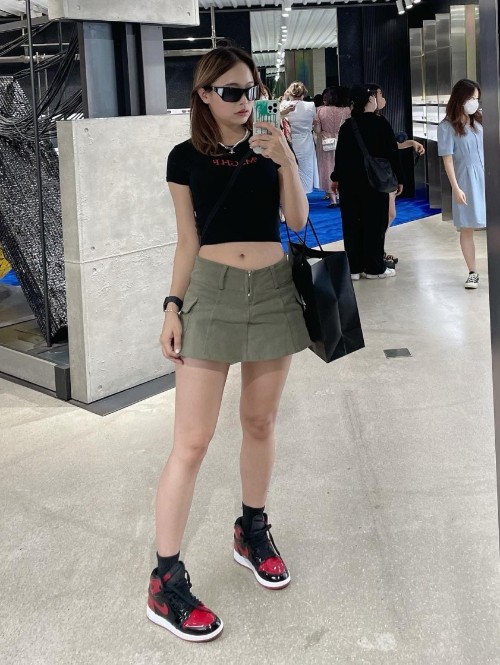 조던 1 레트로 하이 OG 페이턴트 브레드 575441-063 photo review