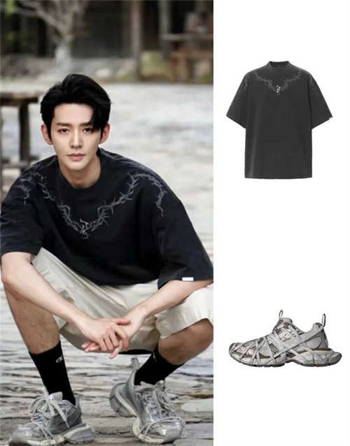 발렌시아가 3XL 익스트림 레이스 스니커즈 베이지 그레이 브라운 778698W3XLL2097 photo review