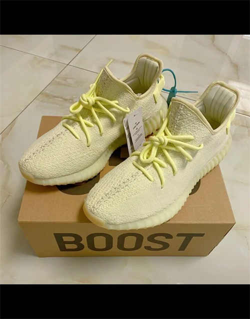 아디다스 이지 부스트 350 V2 버터 F36980 photo review