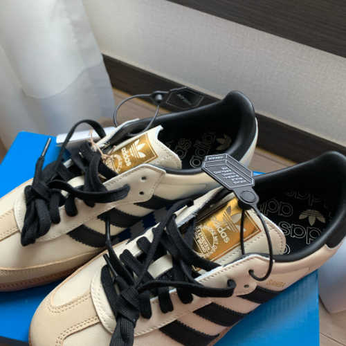 아디다스 삼바 OG 크림 화이트 코어 블랙 ID0478 photo review